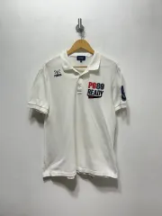 パーリーゲイツ 白 半袖 ポロTシャツ XL
