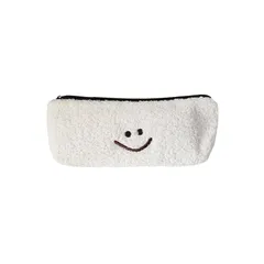【新品】 nalaina 筆箱 ふでばこ筆箱 ぬいぐるみ ペンケース ジップーペンケース おしゃれ 可愛い 韓国 人気 多機能 収納袋 文房具 化粧品入れ 社会人用 軽量 オフィス用品 白 1