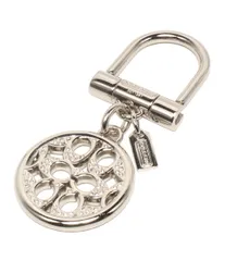 美品 コーチ キーホルダー キーリング チャーム シグネチャー レディース COACH