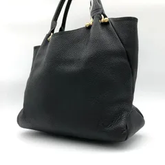 Kitamura キタムラ トートバッグ レザー 本革 ブラック 黒 ハンドバッグ