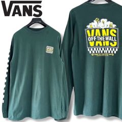VANS バックプリント Say Something ロンT グリーン - メルカリ