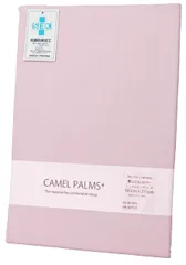 新品 CAMEL PALMS 日本製 綿100％ 敷布団カバー ダブル 140×210cm の敷布団用 （145×215cm） 抗菌防臭加工 ピンク