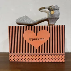 19cm キッズ 靴 女の子 ベルト付きパンプス フォーマルシューズ グリッター 発表会 結婚式 ドレス