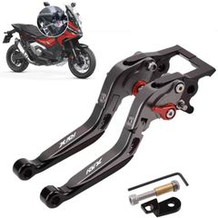 新品 GoGoDDJP For X-ADV750 x-adv750 2026 2025-2022 CNCパーキングハンドルクラッチブレーキレバーパーキングロック付きオートバイアクセサリーに適合 (チタン)