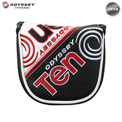 odyssey オデッセイ 2-BALL TEN ストロークラボシャフト装着 マレット レッド 純正 パターカバー 2ボールテン 新品 未使用