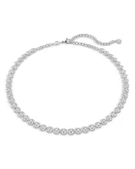 スワロフスキー レディース アクセサリー ネックレス・チョーカー・ペンダントトップ レース Swarovski Imber Round Cut Tennis Necklace 1772 Silver シルバー