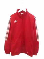 アディダス adidas チーム ジャケット Team jacket X12735 M 赤 レッド トップス 
