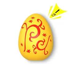 SCHITEC 犬 おもちゃ 音が鳴る ボール 卵の形 犬玩具 音の出るおもちゃ 噛むおもちゃ大型犬専用歯磨き 知育玩具 ストレス解消 運動不足 天然ゴム 耐久性 大型犬に適用（11.5*8.6 イェロー）