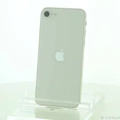 ソフマップ 〔中古品〕 iPhone SE 第3世代 64GB スターライト MMYD3J／A SIMフリー 〔ネットワーク利用制限▲〕【262】