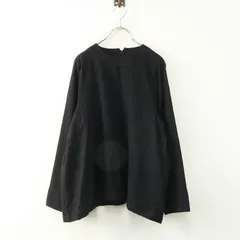 アーツ＆サイエンス ARTS&SCIENCE ウールコットン テントライン プルオーバートップス 1 ブラック┃黒 チュニック【2400014867855】のサムネイル