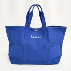 L.L.Bean/SALON adam et rope 新品 別注 グローサリートート トートバッグ ブルー deep sea blue レディース エルエルビーン/サロンアダムエロペ【中古】6-0307G♪