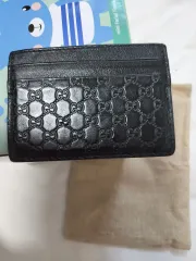 グッチ シマ ブラック カードウォレット