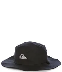 クイックシルバー メンズ アクセサリー 帽子 Quiksilver Bushmaster Safari Hat Black ブラック