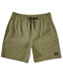 ハーレー メンズ ボトムス ハーフパンツ・ショーツ ショートパンツ Hurley Phantom Flow 18 Outseam Volley Shorts Charcoal Fern チャコールのサムネイル