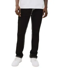 トゥルーレリジョン メンズ ボトムス デニムパンツ ジーンズ True Religion Ricky SuperT FlapPocket Jeans Black ブラックのサムネイル