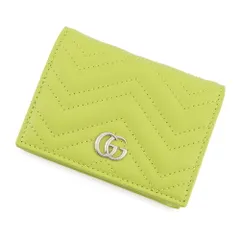 グッチ 二つ折り財布 GGマーモント コンパクトウォレット レザー 466492 GUCCI ダブルG シェブロン