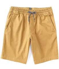 ボルコム メンズ ボトムス ハーフパンツ・ショーツ ショートパンツ Volcom Frickin Elastic Waist 19 Outseam Shorts Dark Khaki カーキのサムネイル