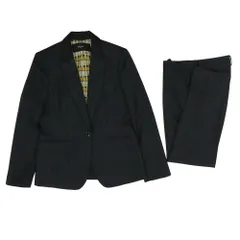Paul Smith ポール・スミス ウール チェック セットアップ スーツ ネイビー系 42【美品】【中古】