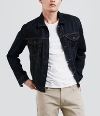 リーバイス メンズ アウター ジャケット・ブルゾン デニム ジャケット LevisR The Trucker Denim Jacket Raw Rinse デニム