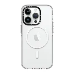 CASETiFY クリア iPhone 14 Pro ケース [黄ばみにくい素材/2mからの落下試験をクリア/MagSafe に対応]ｍａ
