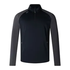 カンタベリー メンズ アウター ジャケット・ブルゾン ハーフジップ Canterbury Elt quarter Zip Top Sn09 Black ブラックのサムネイル