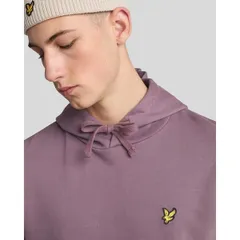 ライルアンドスコット メンズ アウター パーカー・スウェット Lyle and Scott Pullover Hoodie Purple パープルのサムネイル