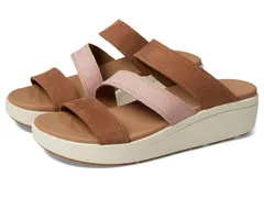 キーン レディース シューズ ヒール KEEN Ellecity Slide Toasted CoconutFawnのサムネイル