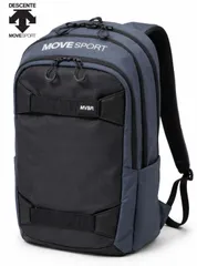 【未使用 タグ付き】DESCENTE MOVE SPORT バックパック 25L DMAXJA10  ネイビーグレー撥水《0320-08》のサムネイル