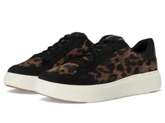 フィットフロップ レディース シューズ スニーカー スエード FitFlop Rtg Leopard Suede Sneakers BlackChocolate Mix ブラックのサムネイル