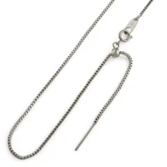 【人気商品】[2PIECES] sc0026-vene-sv50 [ブランド名 316L ステンレス スライドチェーン 無段階調節 (シルバー)(50cm)-ベネチアン