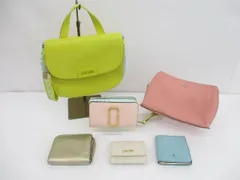  マークジェイコブス コーチ 他 スナップショット 二つ折り財布 ポーチ ショルダーバッグ 等 6点 レディース 中古