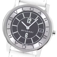 277 稼働 BVLGARI 時計 箱付き ソロテンポ メンズ ST35S 白 - メルカリ