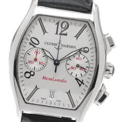 ユリス・ナルダン Ulysse Nardin 563-42 ミケランジェロ クロノグラフ 自動巻き メンズ 保証書付き_946714のサムネイル