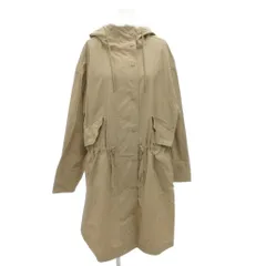ギャップ GAP OVERSIZED PARKA オーバーサイズ パーカー モッズコート ミリタリー ロング S ベージュ /FF