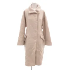 ロッソ ROSSO アーバンリサーチ ロングコート F ウール フロントフライ ベージュ /AE