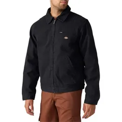 ディッキーズ メンズ アウター ジャケット・ブルゾン ジャケット Dickies Canvas Painter Jacket Mens Black ブラック