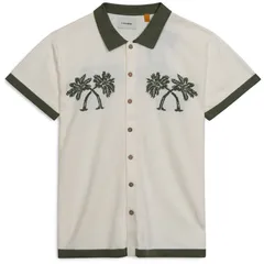 ティーシーエスエス メンズ トップス シャツ ニット The Critical Slide Society Nice Knit Shirt Mens Ecru エクリュのサムネイル