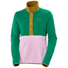 ヘリーハンセン レディース トップス シャツ Helly Hansen Daybreaker Snapullover Womens Emerald エメラルドのサムネイル