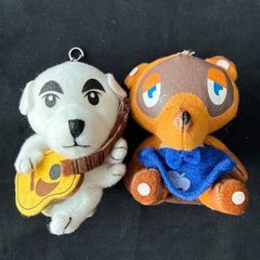 ２００６　劇場版どうぶつの森　ぬいぐるみストラップ　たぬきち　一番くじ　5個 新品】 2006年 劇場版どうぶつの森 ぬいぐるみストラップ たぬきち