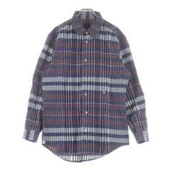 LOUIS VUITTON (ルイヴィトン) レギュラーカラー 長袖シャツ チェック柄 レッド/ブルー RM132Mのサムネイル