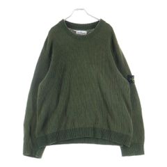 stone  ストーンアイランド オリーブ カーキ ニット STONE ISLAND カーキ ニット - メルカリ