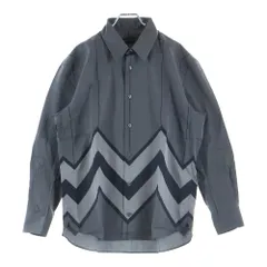 LOUIS VUITTON (ルイヴィトン) シェプロンストライプ 長袖シャツ カットソー グレー RM162M AZ7 HAS03Wのサムネイル