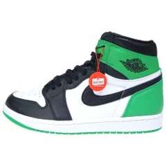 NIKE (ナイキ) AIR JORDAN 1 RETRO HIGH OG Celtics エアジョーダン 1 セルティック ローカットスニーカー ブラック/ホワイト/グリーン US10.5/28.5cm DZ5485-031