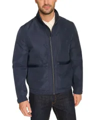 コールハーン メンズ アウター ジャケット・ブルゾン Cole Haan Packable Rain Jacket Navy ネイビーのサムネイル