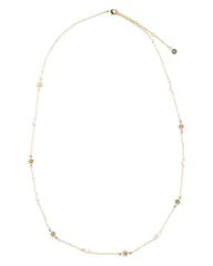アクア レディース アクセサリー ネックレス・チョーカー・ペンダントトップ レース AQUA Mixed Stone Flower Strand Necklace 2831 Exclusive Pink ピンク