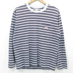 美品 Barns×ButtonWorks マルチボーダー コンチョ付ロンT - メルカリ