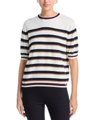 ヘルノ レディース トップス Tシャツ Herno Short Sleeve Tee WhiteNavy ホワイトのサムネイル