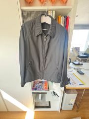 Hermes エルメス BLUE(ブル) スエードジャンパー 54サイズ