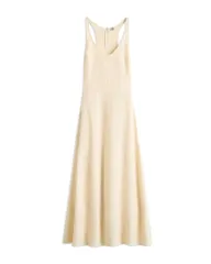 トーテム レディース トップス ワンピース コットン TOTEME Sculpted Cotton Dress Ecru エクリュのサムネイル