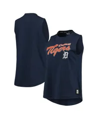 ダナ キャラン ニューヨーク レディース トップス タンクトップ DKNY Womens Navy Detroitigers Marcie Tank Top Navy ネイビーのサムネイル